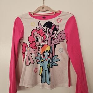 Pink My Little Pony Kids Long Sleeve Shirt